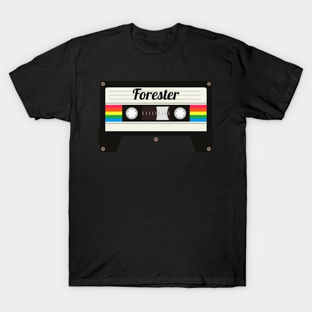 Forester / Cassette Tape Style T-Shirt by GengluStore